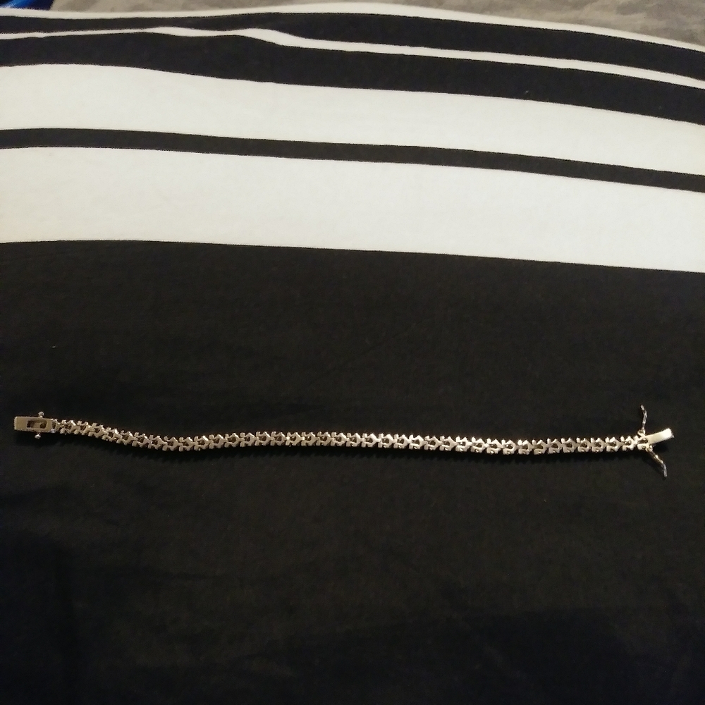 Silver Tennis Bracelet